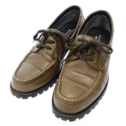 Good Condition ◆ Regal Deck Shoes 3 Eyelets Gore-Tex Men's Brown Size 26 REGAL [AFC28] 