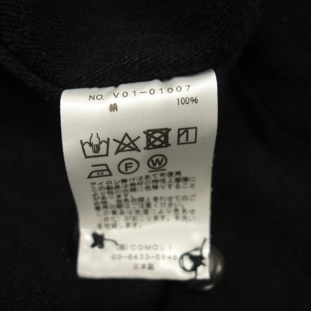 Used ◆ COMOLI Jacket V01-01007 Silk NEP Type 22SS Men's Black 3 COMOLI [AFB3] 