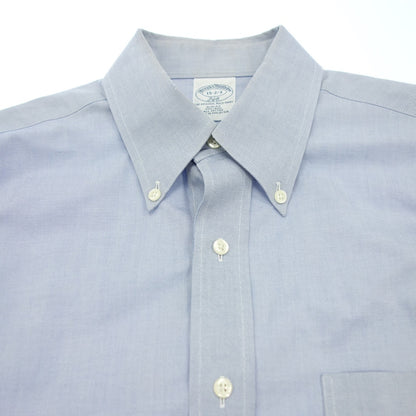 Used Brooks Brothers button down shirt men's blue size US15 Brooks Brothers [AFB42] 