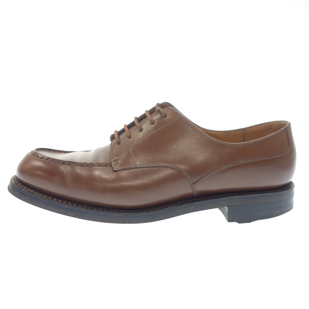 Good Condition◆JMWESTON Leather Shoes U Tip 641 Golf Russian Calf Men's 8D Brown JMWESTON [LA] 