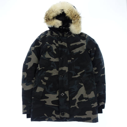 中古◆カナダグース ダウンジャケット 3426MB シャトーパーカ カモフラ柄 メンズ S グレー系 CANADA GOOSE【AFA7】