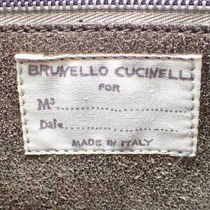 ブルネロクチネリ 2Way レザーバッグ BRUNELLO CUCINELLI【AFE10】【中古】