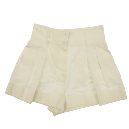 Good Condition◆Valentino Le Blanc Short Pants Women's White Size 40 VALENTINO LE BLANC [AFB42] 