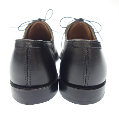 極美品◆アレンエドモンズ  レザーシューズ セミブローグ メンズ ブラック サイズ8D Allen Edmonds【AFD1】