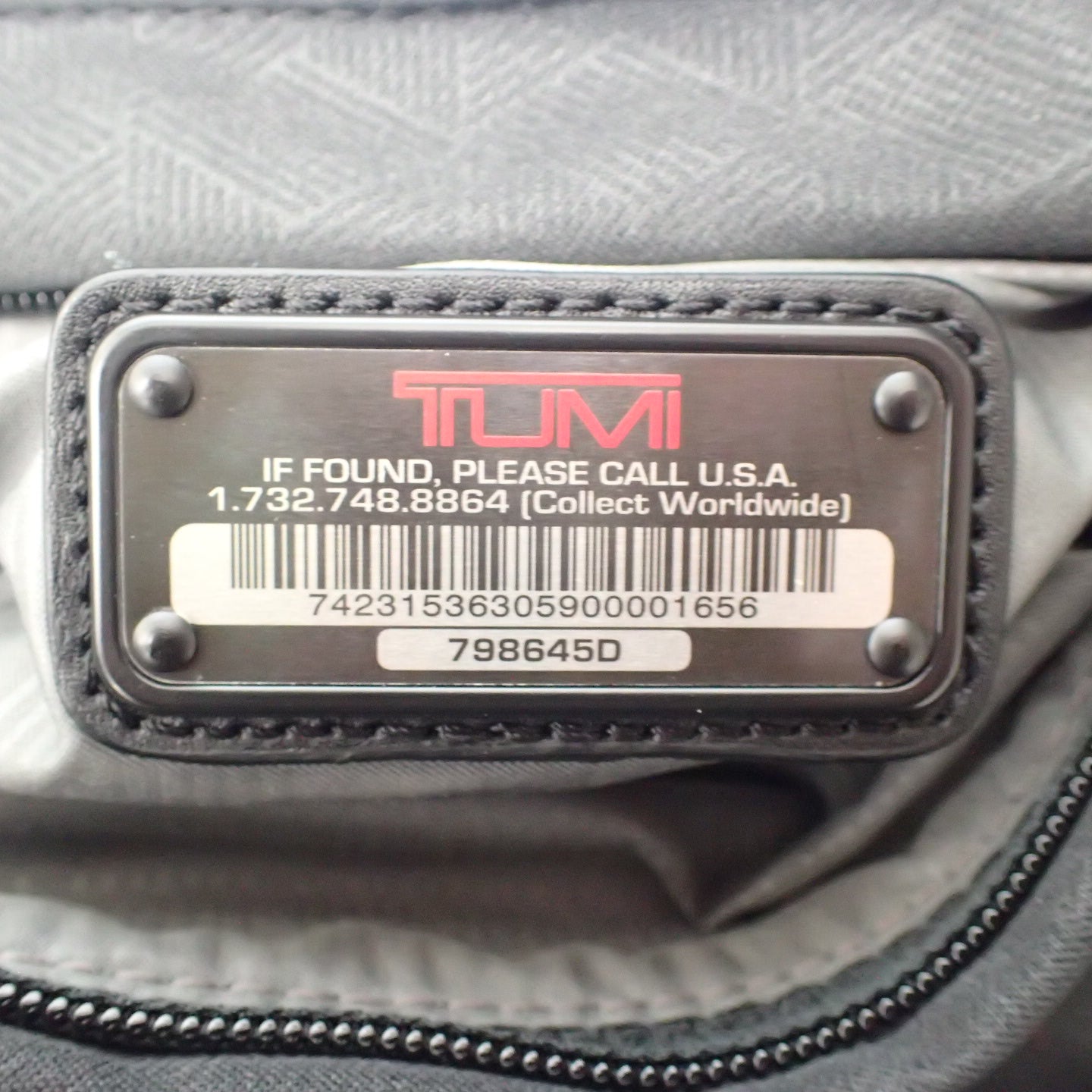 Tumi Bag Pack 2Way Bag TAHOE 798645D TUMI [AFE8] [二手] 