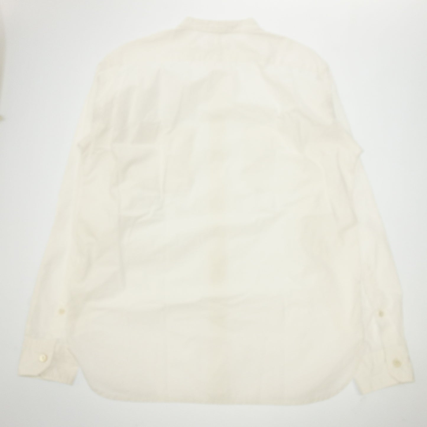 Used ◆ Engineered Garments Shirt Band Collar Men's White S ENGINEERED GARMENTS [AFB29] 