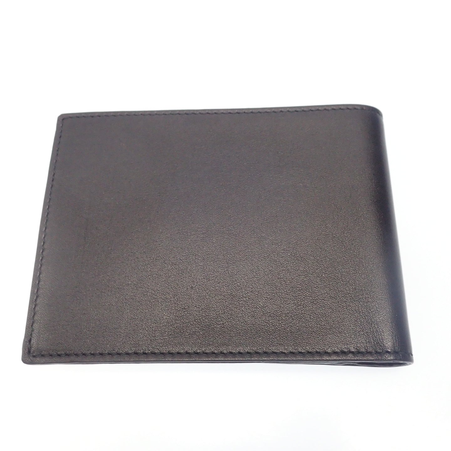 Very good condition ◆Dolce &amp; Gabbana bifold wallet embossed leather black DOLCE &amp; GABBANA [AFI16] 