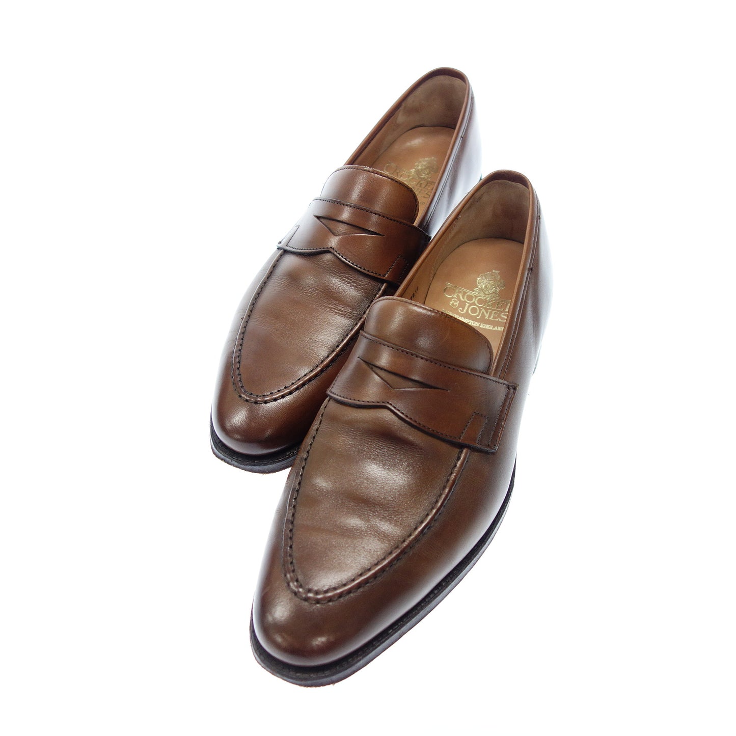 Good condition ◆ Crockett &amp; Jones loafers Sydney men's brown size 7 Sydney Crockett &amp; Jones [AFD2] 