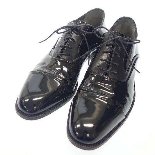 Good Condition◆Johnston Murphy Leather Shoes Straight Tip Patent Leather Men's Black Size 9.5 JOHNSTON＆MURPHY [AFD9] 