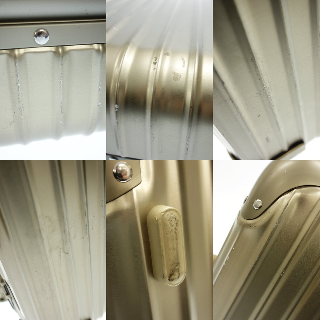 二手 ◆RIMOWA 手提箱手提箱黄玉 TOPAS TITANIUM CABIN 35L RIMOWA [] 