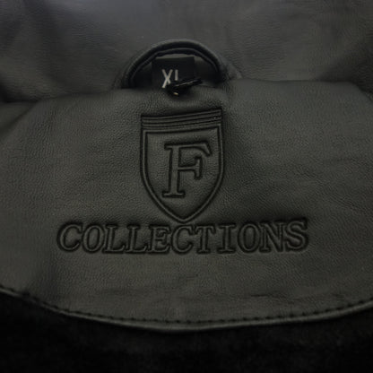 二手 ◆F Collections 皮夹克 M1918 男士 XL 黑色 F collections [AFG1] 