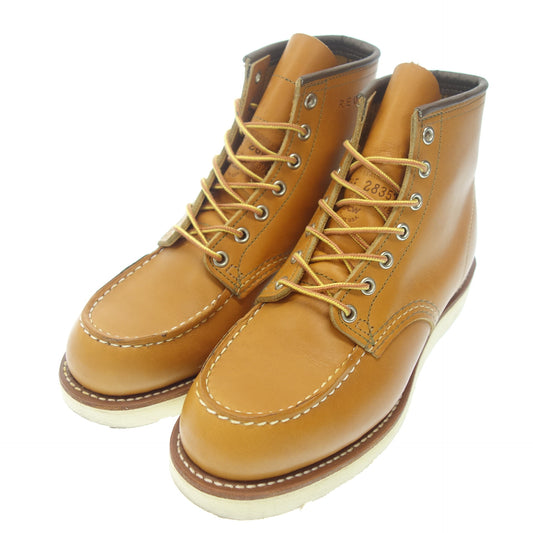 美品◆レッドウイング ブーツ 9875 アイリッシュセッター 復刻犬タグ 7.5E メンズ 茶 REDWING【AFC44】