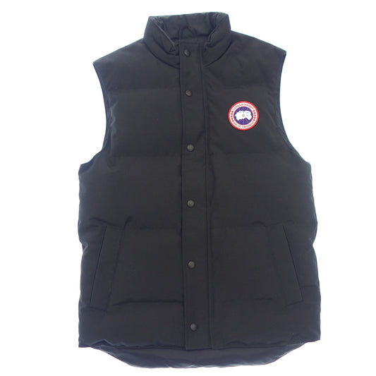 Good Condition◆Canada Goose Vest 4151M Garcon Vest Men's Black Size S CANADA GOOSE GARSON VEST [AFB41] 