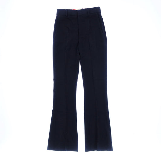 Gucci Flare Slacks 497762 Women's 36 Navy GUCCI [AFB23] [Used] 