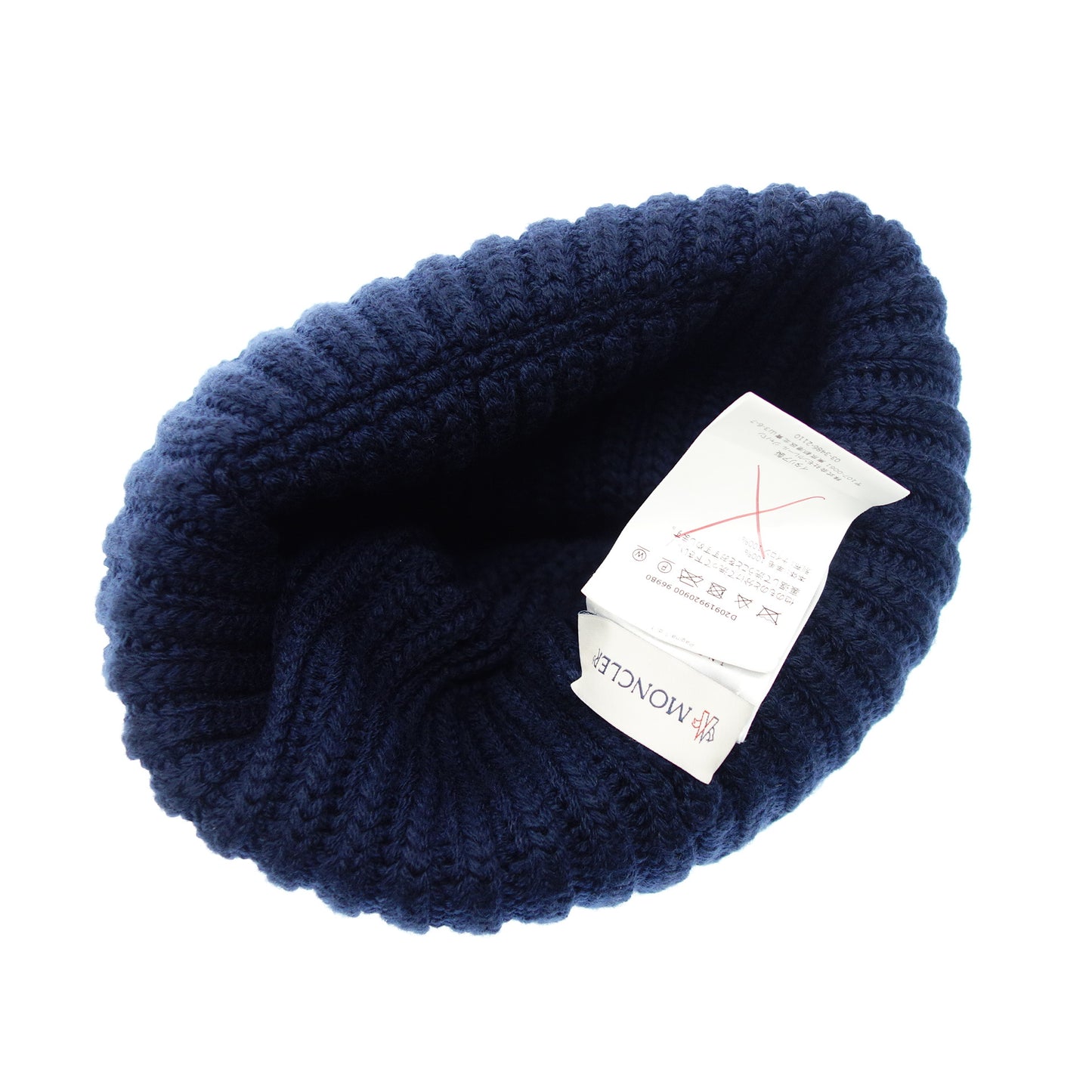 Moncler knit cap BERRETTO TRICOT with pocket navy MONCLER [AFI22] [Used] 