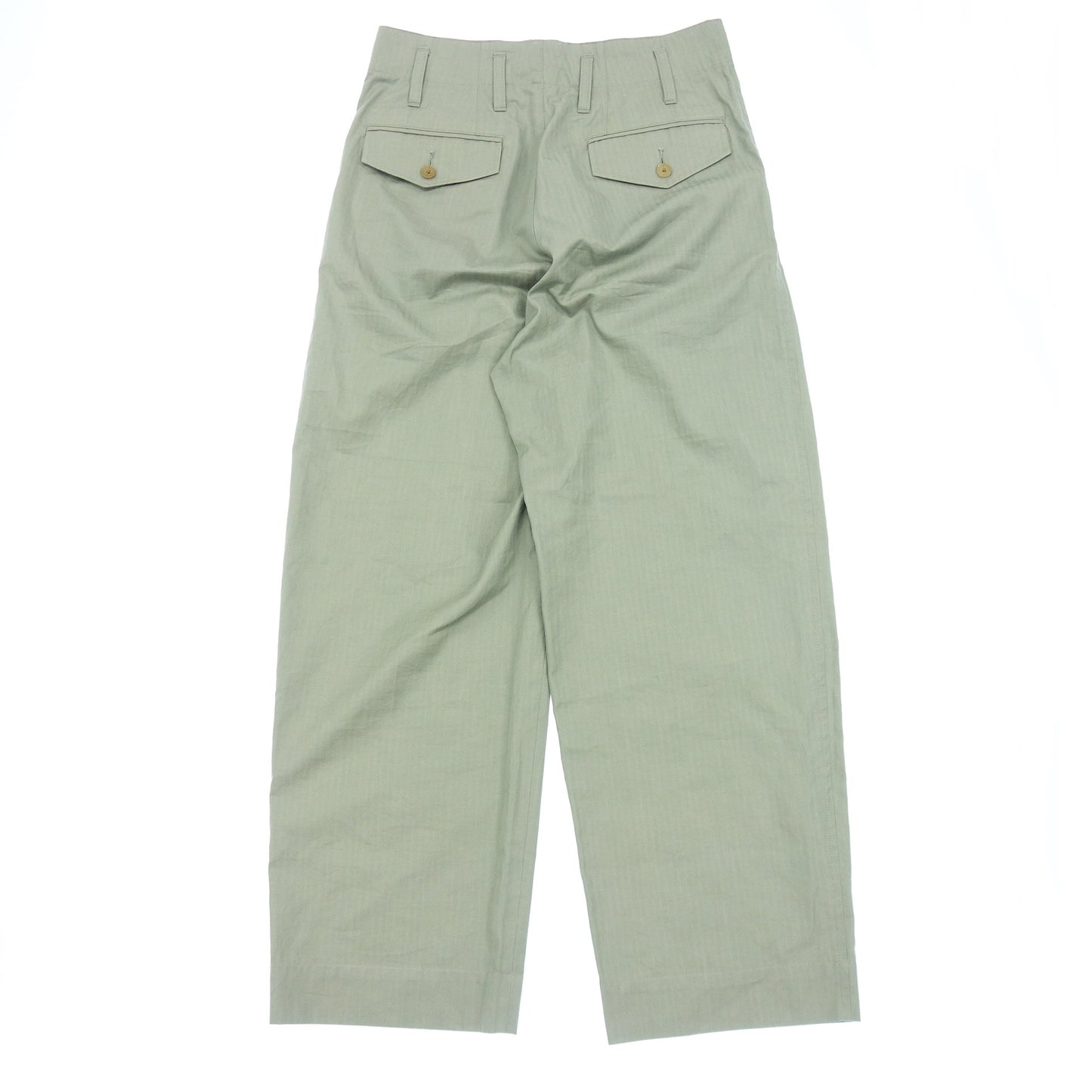 Good condition ◆ AURALEE slacks pants 22ss men's green size 3 AURALEE [AFB18] 