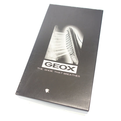 Unused ◆GEOX coin loafer men's black size 27 GEOX [AFD3] 