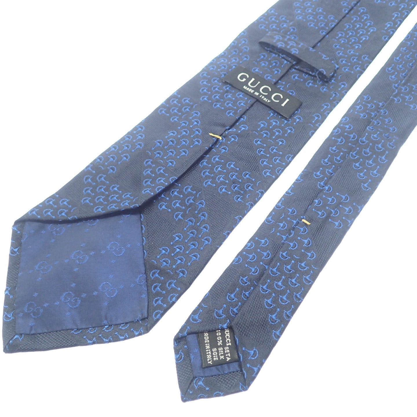 Good condition ◆ Gucci necktie set of 2 all over pattern GG GUCCI [AFI16] 