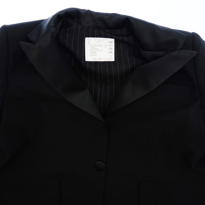 Sacai Jacket Reconstruction Suit Jacket Denim 21-5516 Women's 1 Black Sacai [AFB8] [Used] 