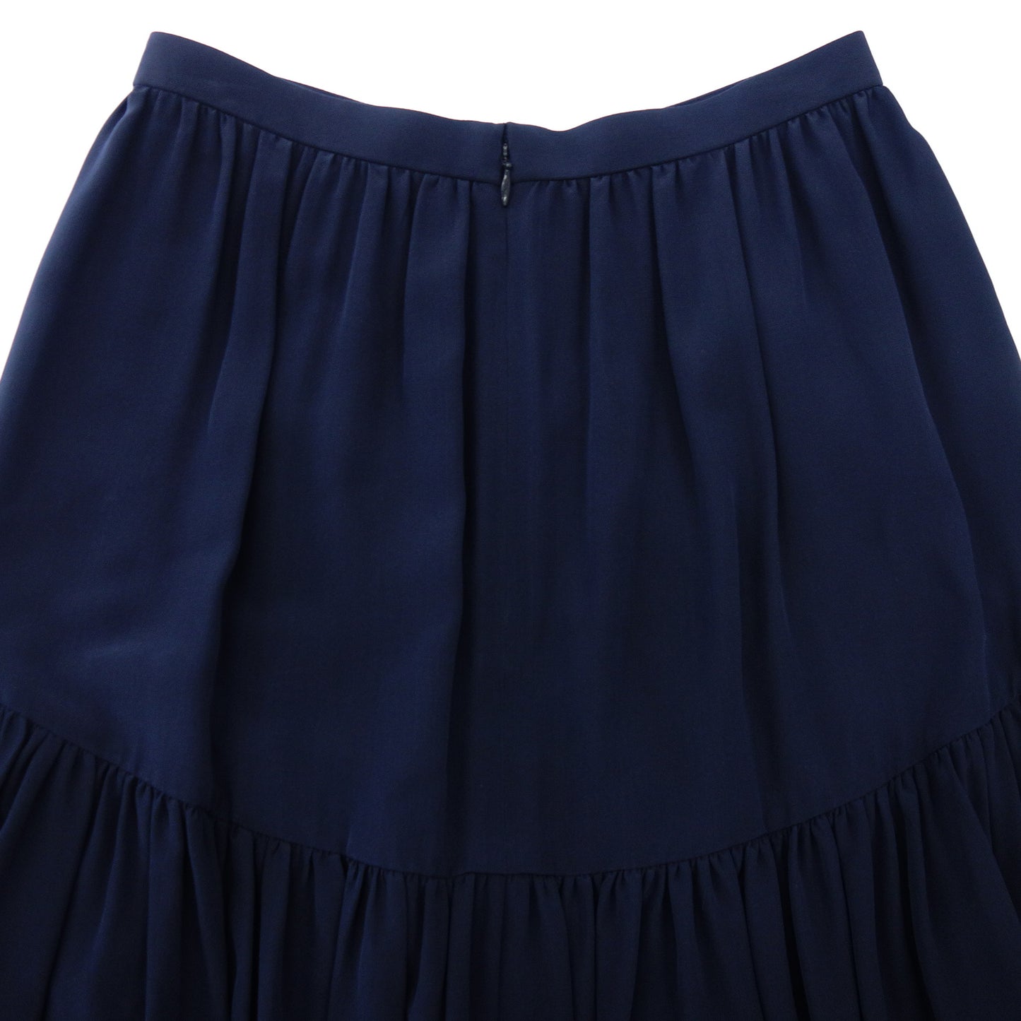 Tory Burch Silk Skirt Women's 0 Navy TORY BURCH [AFB4] [Used] 