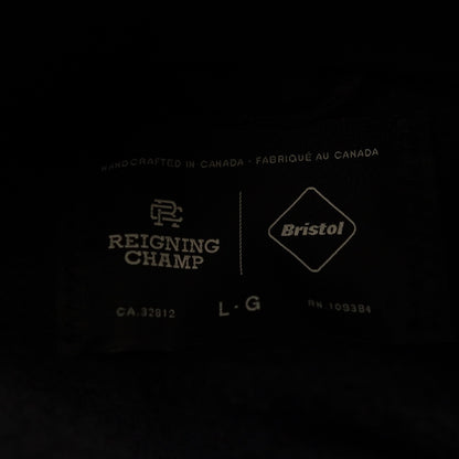 状况良好◆Bristol REIGNING CHAMP 派克大衣黑色棉质男式 XL 码 Bristol REIGNING CHAMP [AFB24] 