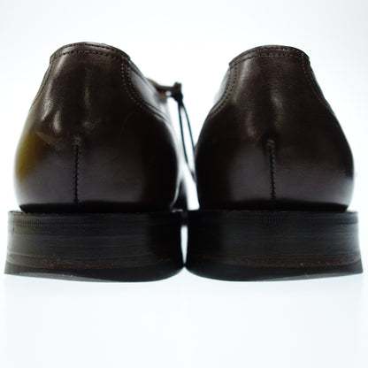 状况良好◆John Lobb 皮鞋 U Tip Chambord 男式 8.5 棕色 JOHN LOBB [AFD8] 