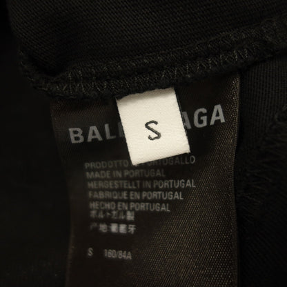 美品◆バレンシアガ 20SS Tシャツ コットン メンズ ブラック サイズS 641655 BALENCIAGA【AFB50】