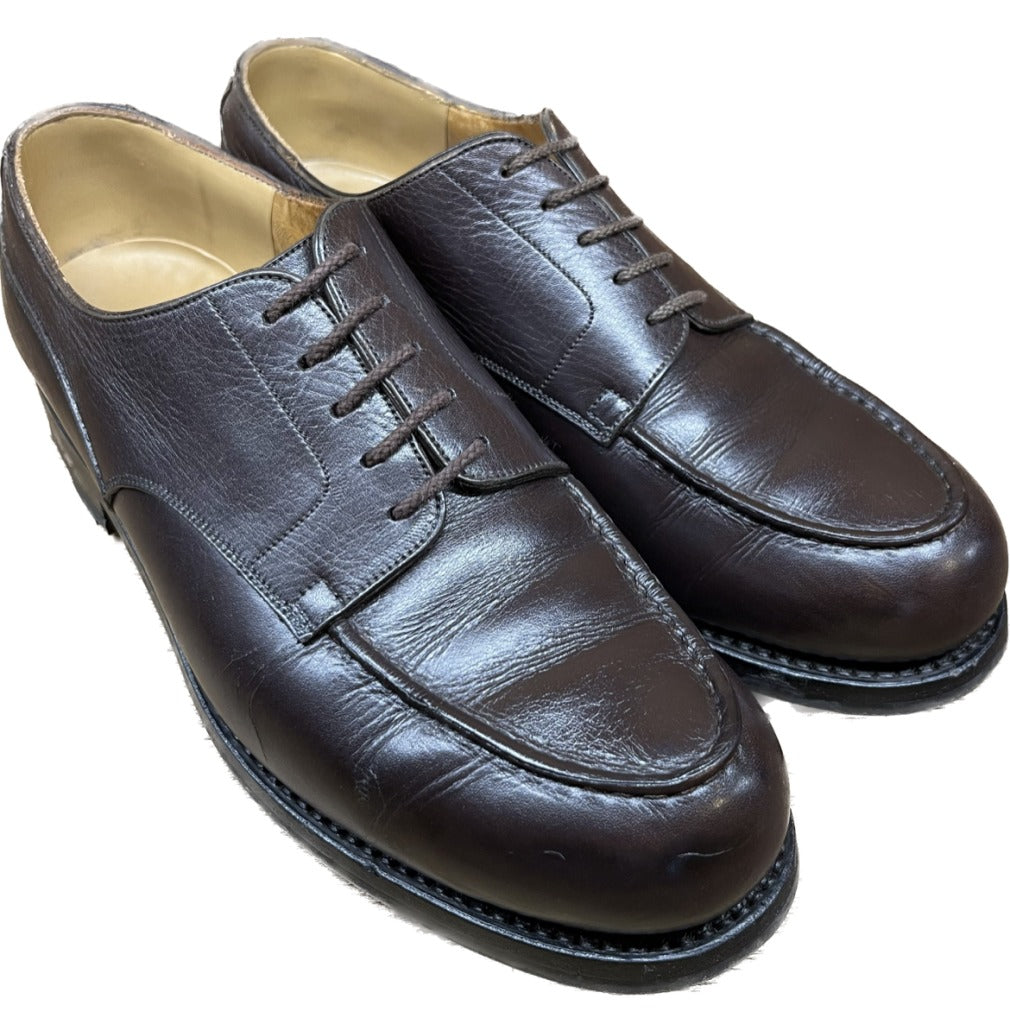 Used ◆JM Weston leather shoes U tip 641 golf dark brown 8E JMWESTON 