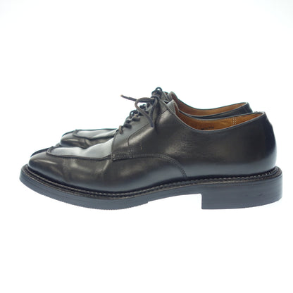 美品◆クロケット&ジョーンズ レザーシューズ Uチップ FALMOUTH メンズ ブラック系 サイズ7 Crockett&Jones【AFD8】