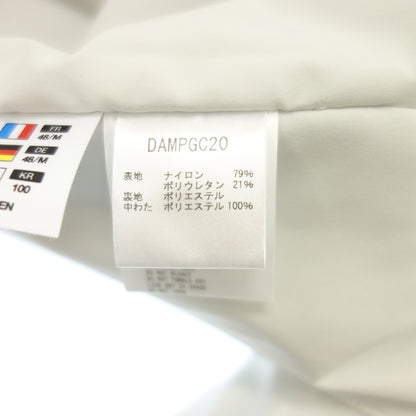 状况良好◆DESCENTE 束腰 DAMPGC20 教练夹克男式灰色/白色 L 码 DESCENTE [AFB2] 