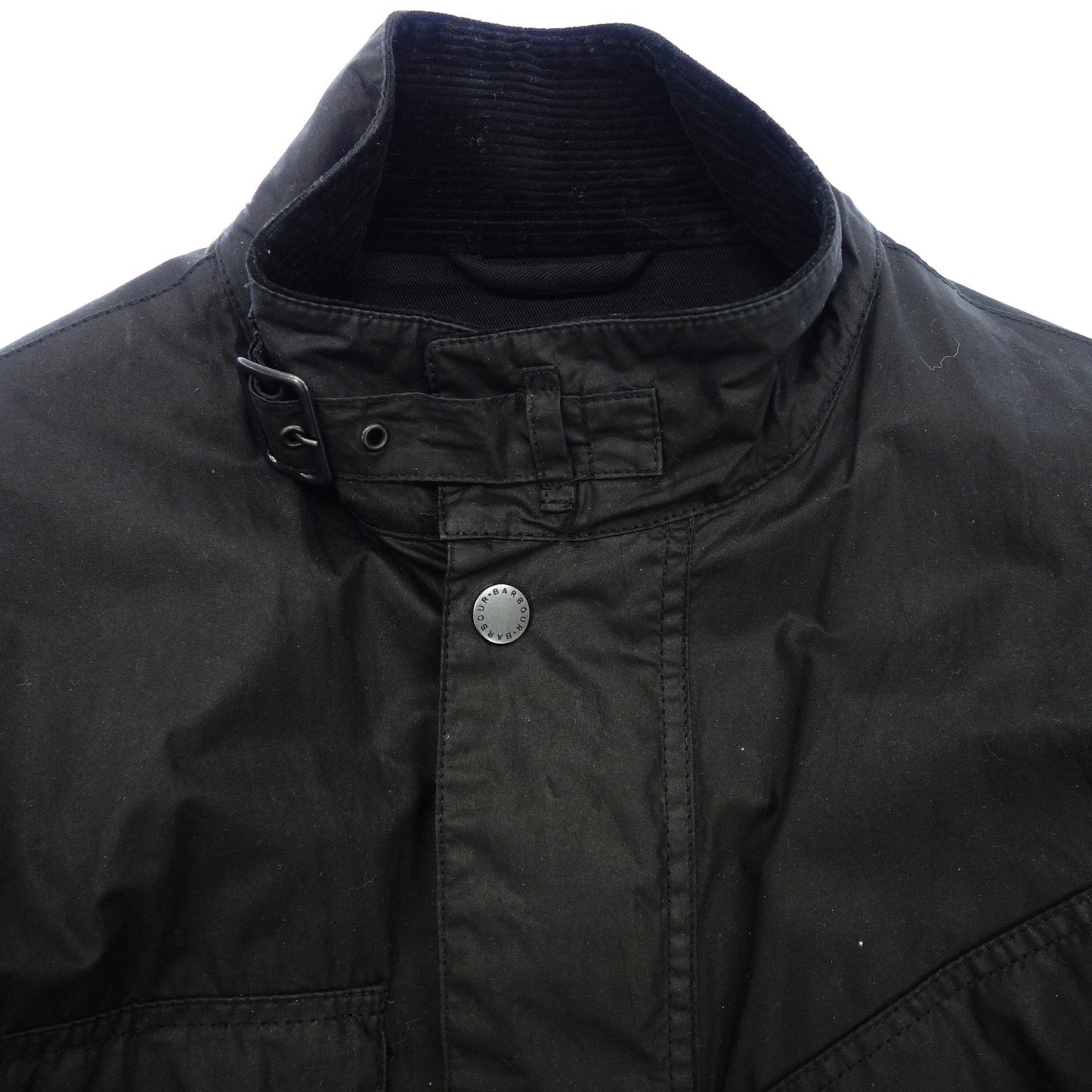 状况良好 ◆ Barbour Engineered Garments 蜡夹克林肯男式 S 码黑色 Barbour ENGINEERED GARMENTS [AFA22] 