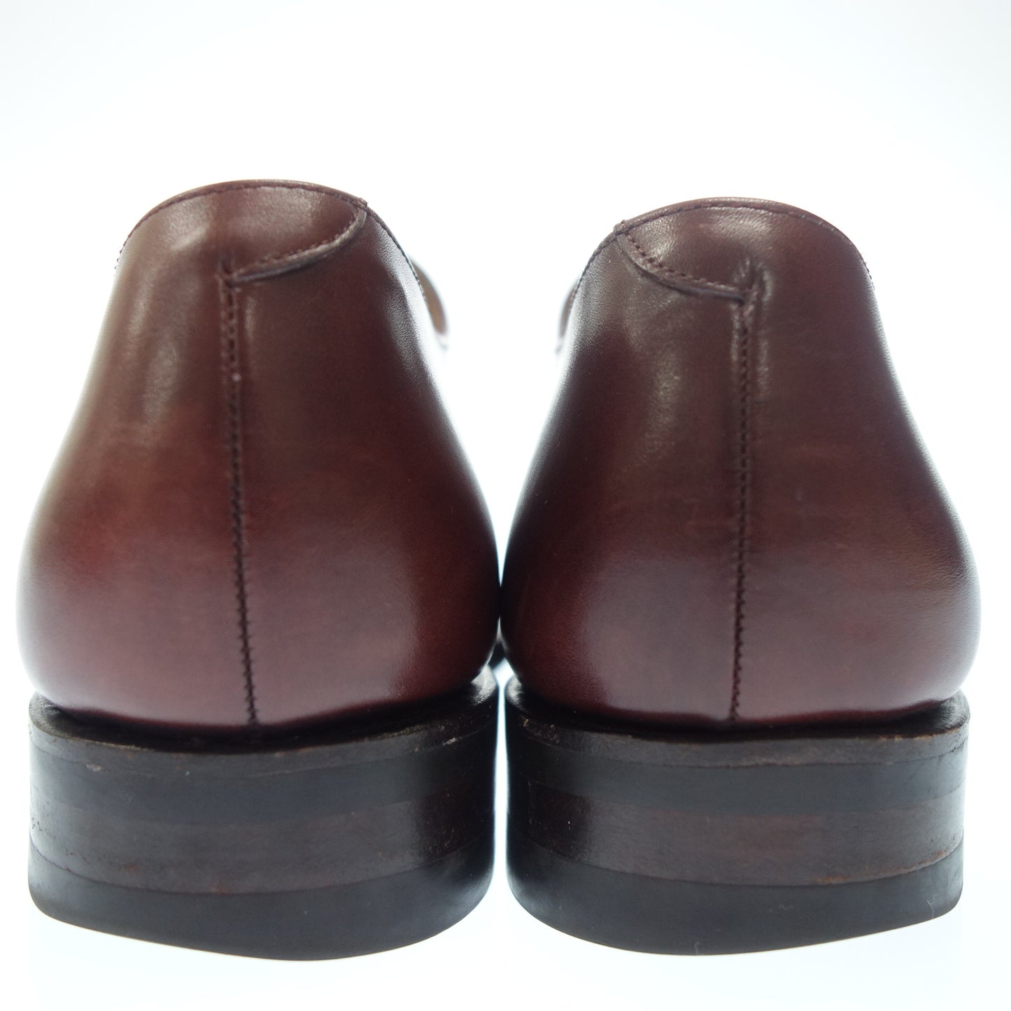 Good Condition◆Carmina Straight Tip Shoes 80323 Chester Calf Leather Men's 7.5 Brown Sartore Camier with shoe tree CARMINA [AFC15] 