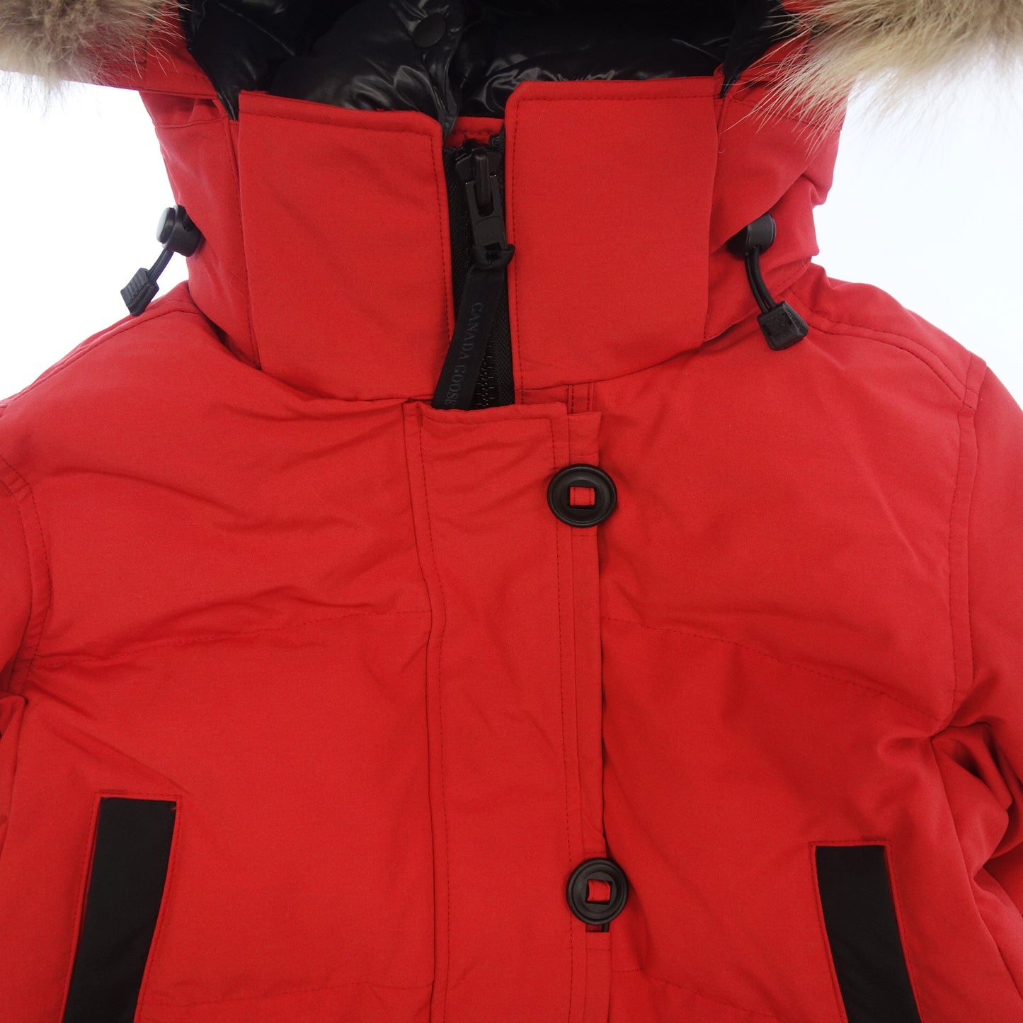 Canada Goose Down Jacket Parka Aldridge 3032LB Men's M Red CANADAGOOSE [AFA14] [Used] 