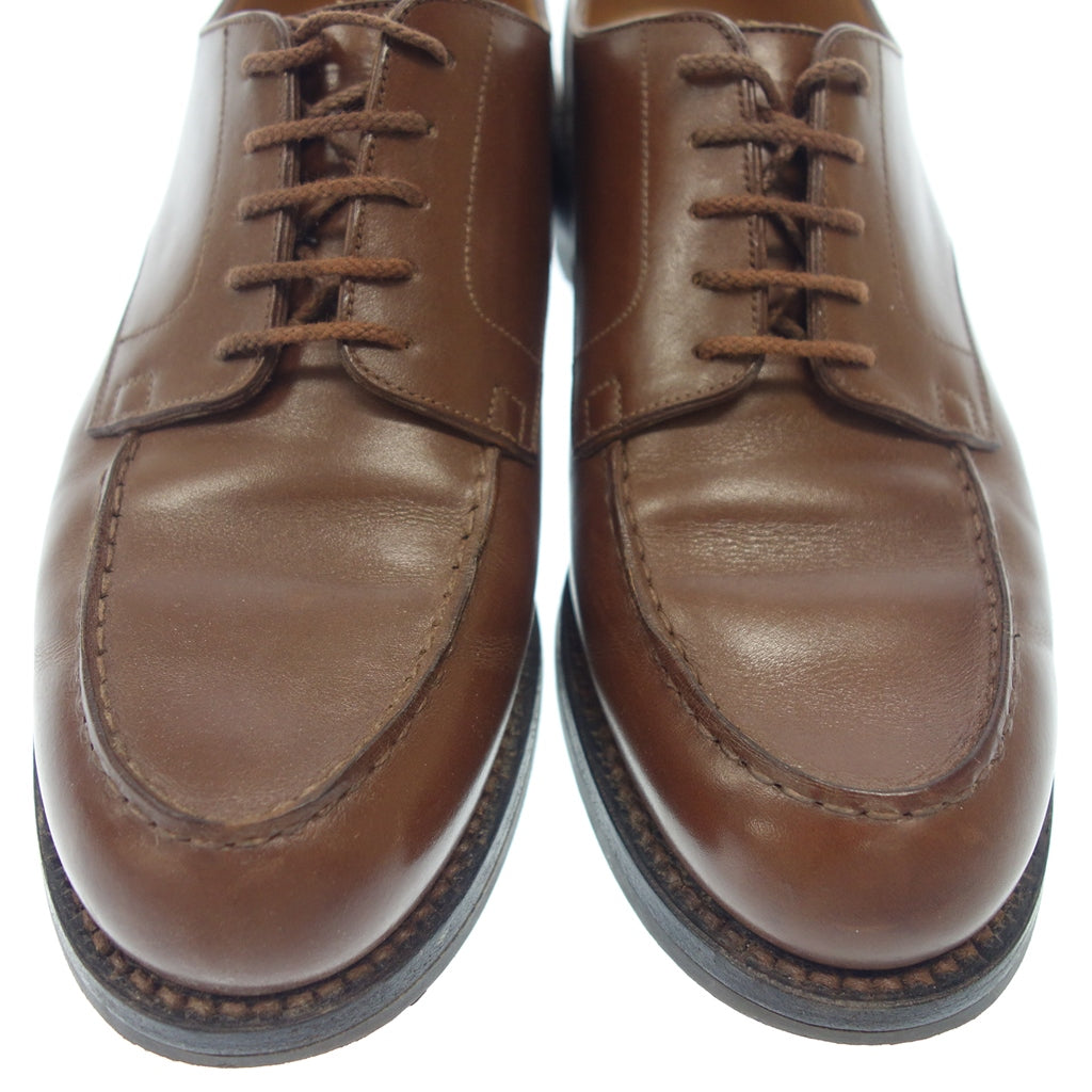 Good Condition◆JMWESTON Leather Shoes U Tip 641 Golf Russian Calf Men's 8D Brown JMWESTON [LA] 