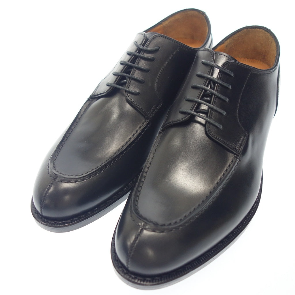 Like new◆Jalan Sriwijaya Leather Shoes 98490 U Tip Men's Black Size 8 Jalan Sriwijaya [AFD14] 