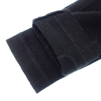 品相良好◆香奈儿针织毛衣羊绒 100 00A 尺码 38 女式黑色 CHANEL [AFB5] 