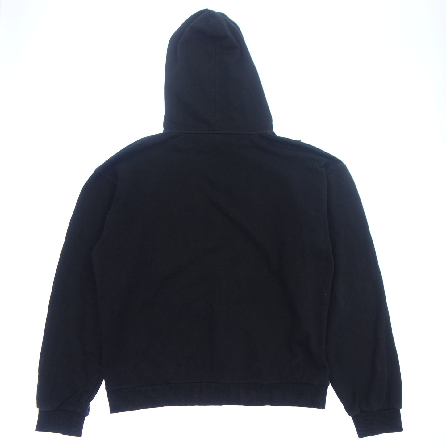 Good condition ◆ Celine pullover hoodie chest logo ladies size XXL black CELINE [AFB3] 