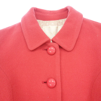 Good condition◆To b. by agnes b. coat wool ladies size 38 pink To b. by agnes b. [AFB35] 