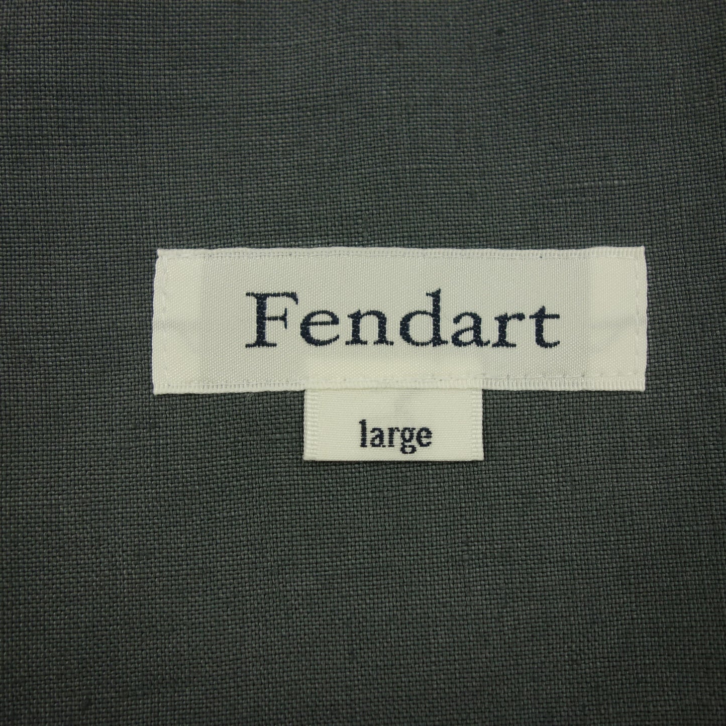 フェンダール リネンジャケット メンズ L グレー系 Fendart【AFB11】【中古】