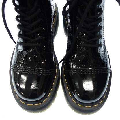 状况良好◆ Dr. Martens 皮靴专利 8 孔女士黑色尺寸 UK3 Dr. Martens [AFC5] 