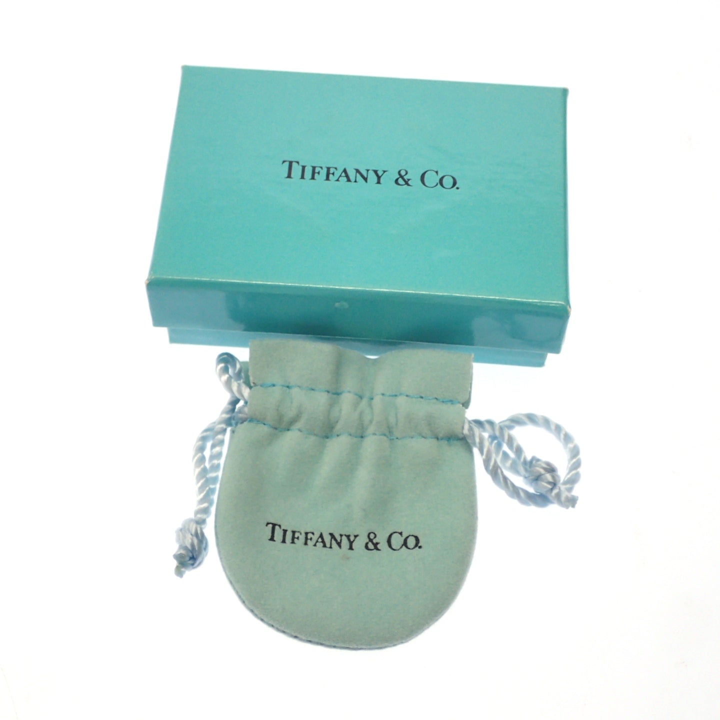 状况良好◆蒂芙尼戒指扁线组合 SV925 银 TIFFANY &amp;Co. [LA] 