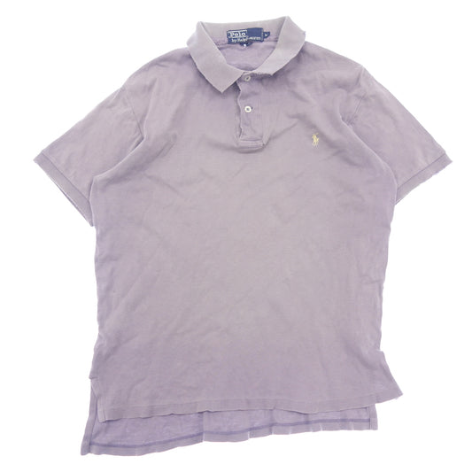 Used ◆ Polo Ralph Lauren Polo Shirt 100% Cotton Men's Purple M Size POLO RALPHLAUREN [AFB40] 