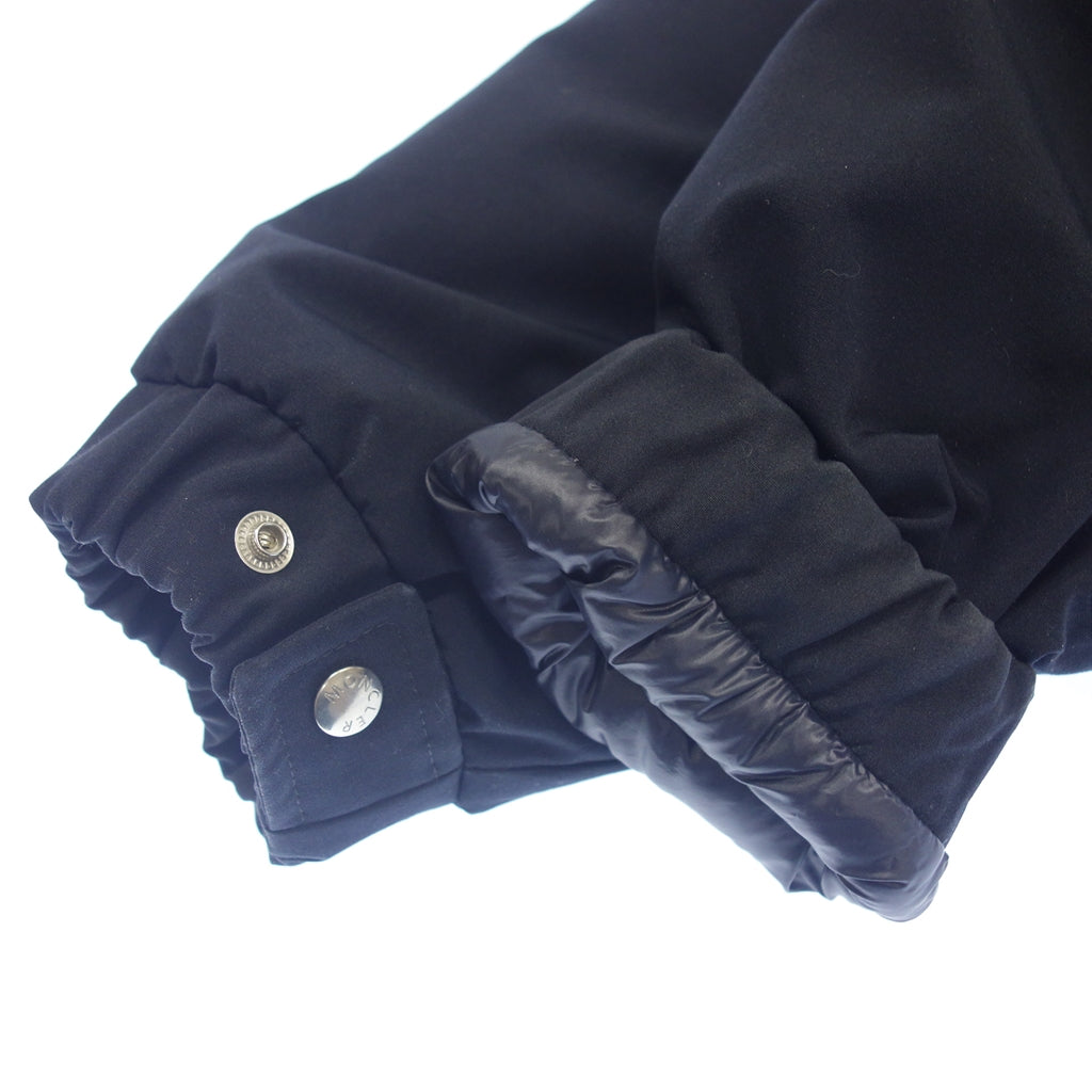 美品◆モンクレール ダウンジャケット ACANTHE H20911A00162 メンズ ネイビー サイズ2 MONCLER【AFA1】