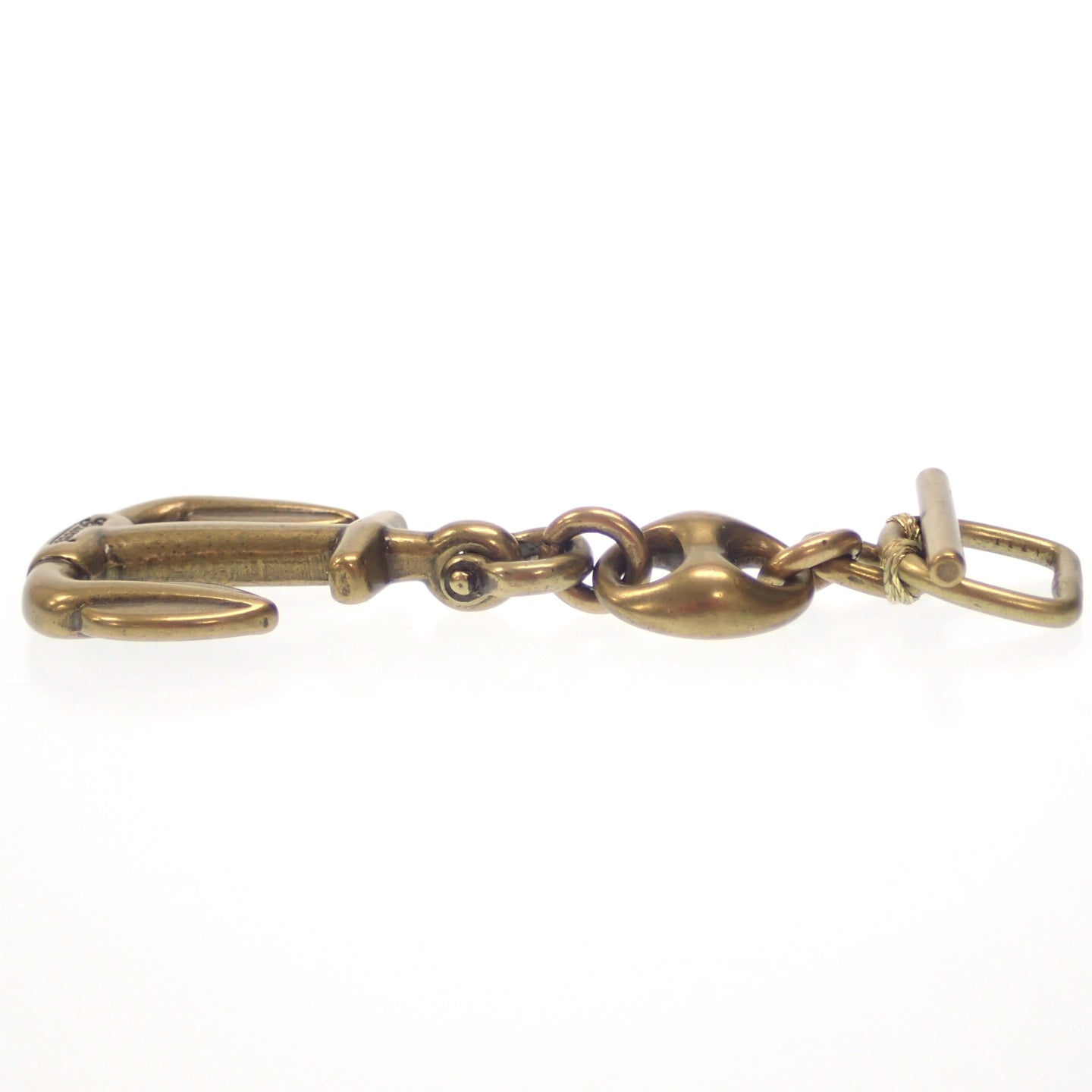 グッチ キーホルダー ゴールド金具 GUCCI【AFI8】【中古