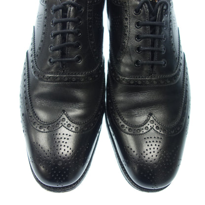 Good condition ◆ Edward Green Full Brogue EDWARD GREEN Men's Black [AFC47] 