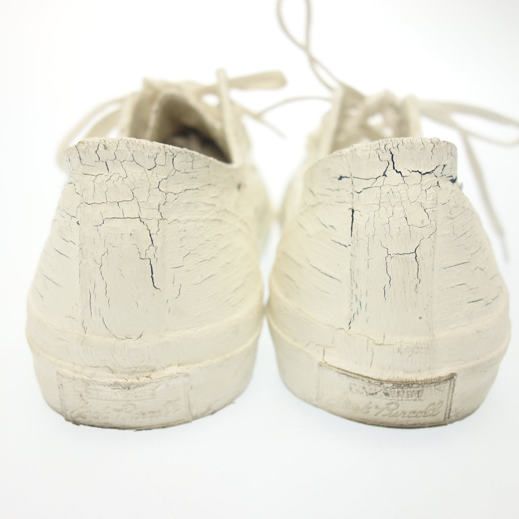 状况良好◆ 匡威 × Maison Margiela 运动鞋 Jack Purcell 油漆加工 女士 白色 尺寸 24 厘米 CONVERSE × MAISON MARGIELA [AFD7] 