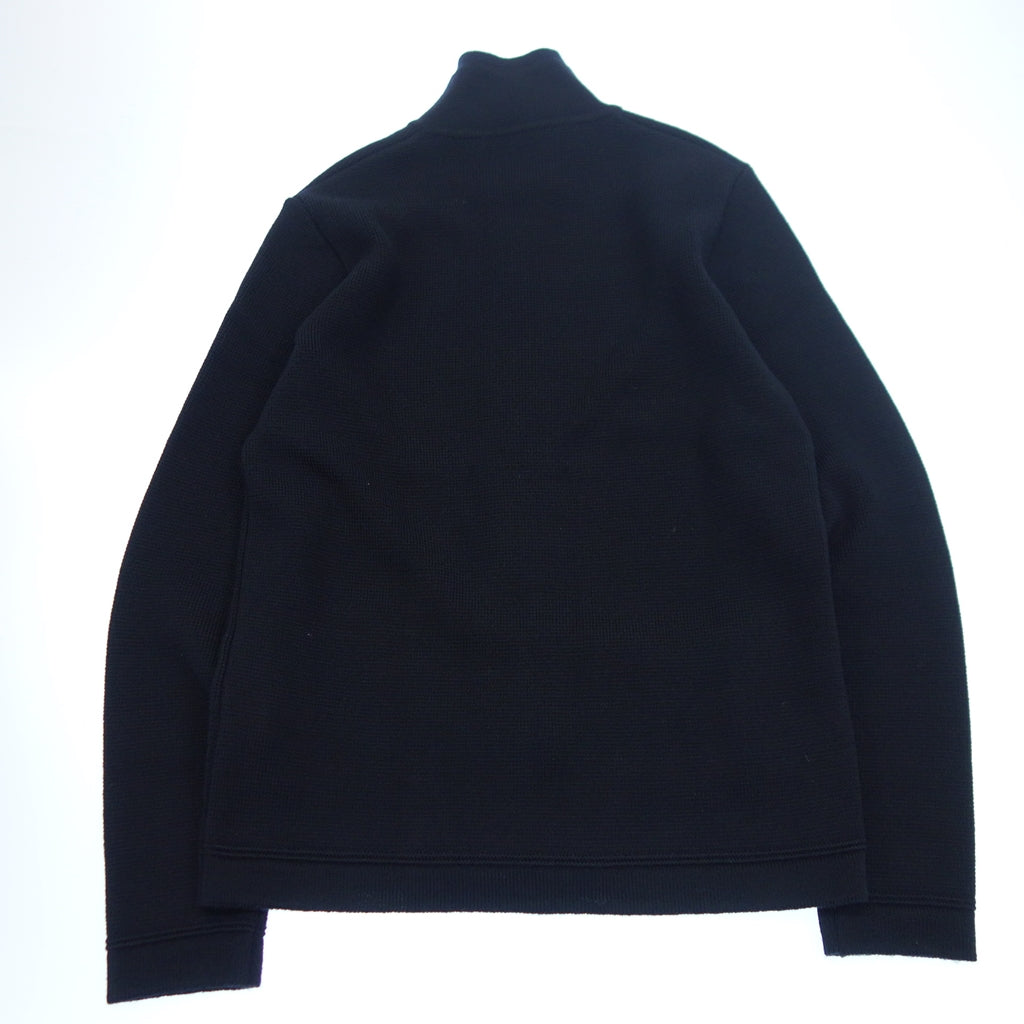 Like new ◆ De Petrillio Knit Blouson Men's Navy De Petrillio [AFB5] 