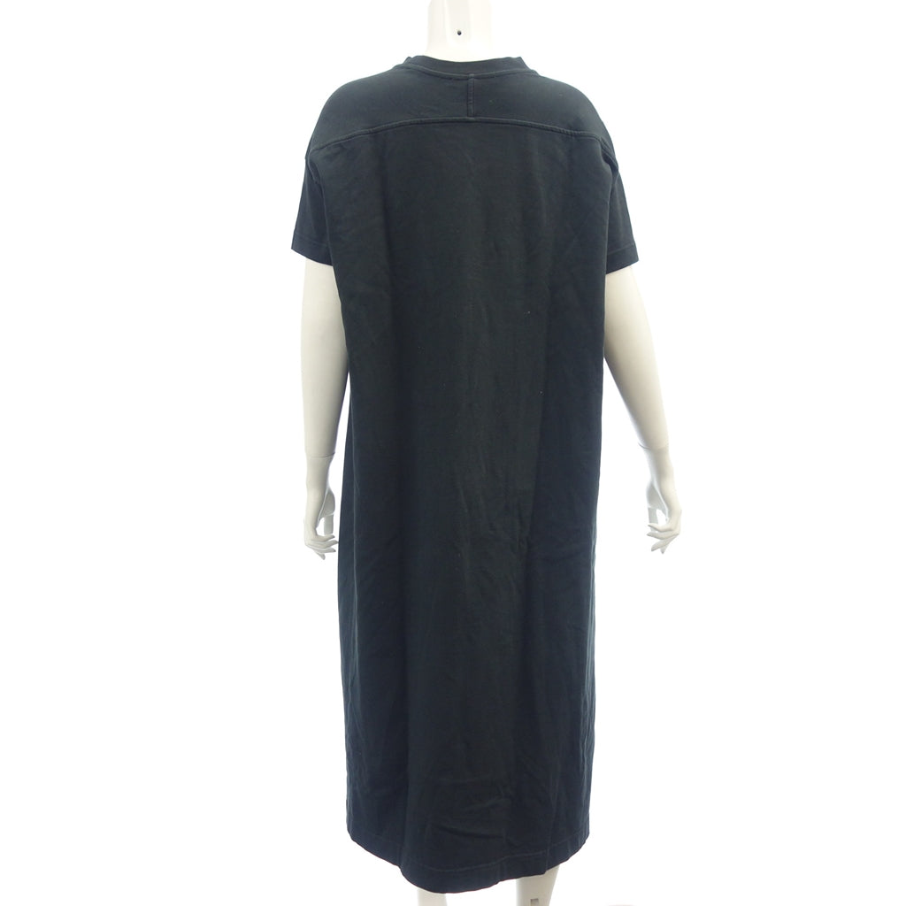 Good condition ◆ ACNE STUDIOS One Piece Short Sleeve Cotton Black Women's S Micro Size S ACNE STUDIOS [AFB32] 