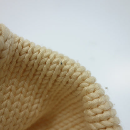 Good Condition◆JILSANDER Long Sleeve Knit Sweater High Neck Cashmere Women's Ivory Size 34 JILSANDER [AFB36] 