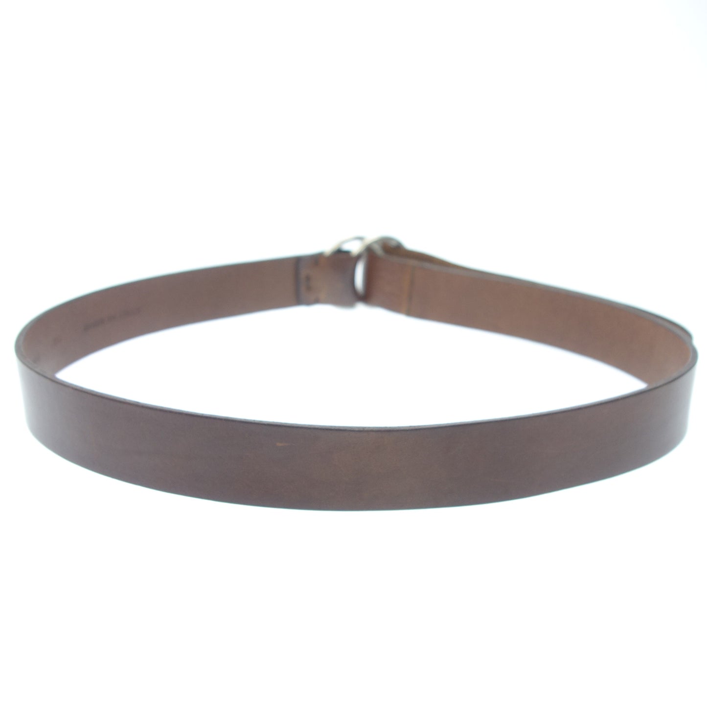 Brunello Cucinelli leather belt ring size 90 brown BRUNELLO CUCINELLI [AFI13] [Used] 